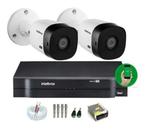 Kit Cftv 2 Câmeras Intelbras Vhl 1120b 20m Dvr 4 Canais Kit Cftv 2 Câmeras Intelbras Vhl 1120b 20m Dvr 4 Canais