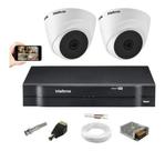 Kit Cftv 2 Câmeras Intelbras Vhl 1120d 20m Dvr 4 Canai Kit Cftv 2 Câmeras Intelbras Vhl 1120d 20m Dvr 4 Canai