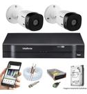 Kit Cftv 2 Câmeras Multi Hd 720p 1mp Dvr Intelbras MHDX