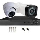Kit Cftv 2 Câmeras Segurança Full Hd 1080p Dvr Full hd 4ch
