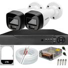 Kit Cftv 2 Câmeras Vhd 1220b Full Color Dvr Alta Performance 4ch Hd 1Tb Kit Cftv 2 Câmeras Vhd 1220b Full Color Dvr Alta Performance 4ch Hd 1Tb