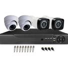 Kit Cftv 4 Câmeras Segurança Full HD 1080p Dvr Full hd 4 canais
