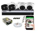 Kit Cftv 4 Câmeras Segurança Intelbras 720p + Dvr Mhdx 3104 Kit Cftv 4 Câmeras Segurança Intelbras 720p + Dvr Mhdx 3104
