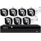 Kit CFTV 7 Câmeras IP Intelbras NVD 1408P HD S/HD