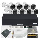 Kit Cftv 8 Câmeras Segurança Intelbras Dvr 8 Canais Com Hd Ssd 512gb