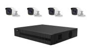 Kit cftv analogico h4p -1 dvr 4 canais 1080p com hd de 1tb e 4 camera bullet 2mp hilook tk-4142bh-mp r.30628 - d