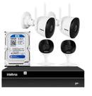 Kit Cftv Wi-fi 2 IMX E 2 IM5 S C/ Hd 500gb Nvd 4ch Intelbras