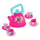Kit Chá Barbie Chef Brinquedo Bule Xícaras 13 Peças