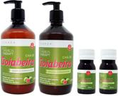 Kit Chá de Goiabeira theros therapy antoqueda e fortificante Capilar com Extrato Vita C