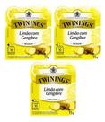 Kit Chá Twinings Misto Limão e Gengibre 15g - 3 unidades