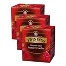 Kit Chá Twinings Preto Frutas Vermelhas 20g - 3 unidades