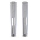 Kit Chaminé 12 Polegadas 2 Dutos Inox 430 Brilhante Fogão Kit Chaminé 12 Polegadas 2 Dutos Inox 430 Brilhante Fogão