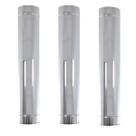 Kit Chaminé Duto 5 Polegadas Inox 430 Brilhante 3 unidades