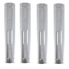 Kit Chaminé Duto 6 Polegadas Inox 430 Brilhante 4 unidades