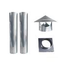 KIT Chaminé Exaustão Compacto +BRINDE Churrasqueira Galvanizado Forno Coifa Fogão