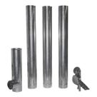Kit Chaminé para Fogão a Lenha com 6 Peças