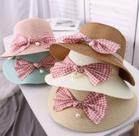 Kit Chapéu Bolsa Moda Praia Infantil Kids Laço Perola Menina Delicada Piscina Clubes Proteção Sol