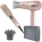Kit Chapinha e Secador de Cabelo Britania Travel Bivolt - Rose Gold Kit Chapinha e Secador de Cabelo Britania Travel Bivolt - Rose Gold