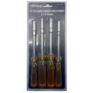 Kit Chave Canhão 4 Peças CRV Titanium Platina Manutenção e Reparos Profissionais