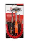 Kit Chave Com Eixo Flexivel, Ponta Fenda, Philips e Martelo - Strong