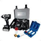 Kit Chave De Impacto 1/2 Pol 700NM 2 Bat e Jogo Soquete Impacto Longo Roda Liga Leve De 1/2 Pol Kit Chave De Impacto 1/2 Pol 700NM 2 Bat e Jogo Soquete Impacto Longo Roda Liga Leve De 1/2 Pol