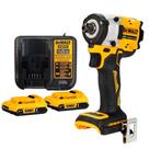 Kit Chave de Impacto Compacta 20V MAX ATOMIC 406Nm com 2 Baterias 2Ah - DCF922B-B3