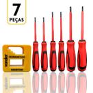 Kit Chave Fenda e Phillips Isoladas Imantadas + Magnetizador Kit Chave Fenda e Phillips Isoladas Imantadas + Magnetizador