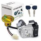 Kit Chave Ignição Pcx 150 Chave Reserva Tampa Tanque