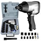 Kit Chave Impacto Pneumática 1/2 32kgfm 17 acessórios Rocking Dog TCH32 Kit Chave Impacto Pneumática 1/2 32kgfm 17 acessórios Rocking Dog TCH32