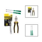 Kit Chave Inglesa Alicate Universal Chave de Fenda E Philips
