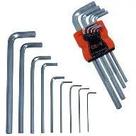 Kit chave L Allen Abaulada Extra Longa 1,5 A 10mm One-x Kit chave L Allen Abaulada Extra Longa 1,5 A 10mm One-x