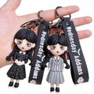 Kit Chaveiro Família Addams Wandinha Chave Carro Bolsa Presente