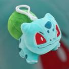 Kit Chaveiro Pokémon Pelúcia 10Cm Pikachu Bulbasaur Squirtle charmander Eevee Chaveiro Mochila Infan