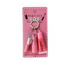 Kit Chaveiro SOS Make Up MiaMake - Batom + Gloss + Gel Fixador Kit Chaveiro SOS Make Up MiaMake - Batom + Gloss + Gel Fixador
