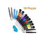 Kit Chaves Celular Manutenção 16 Pç Ferramenta Reparo Tablet
