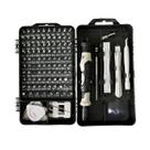 Kit Chaves De Fenda Precisão 115 Pçs Para Manutenção Celular Notebook Tablet Magnética Profissional