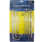 Kit Chaves Multidentadas Tipo L Com 7 Peças 8932 BREMEN
