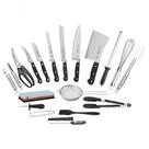 Kit Chef Tramontina Century Com Lâminas Em Inox Com Maleta 20 Peças Kit Chef Tramontina Century Com Lâminas Em Inox Com Maleta 20 Peças