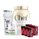 Kit Chef Whey 907g + Collagen 300gr + Coqueteleira 700ml + Creatina 600gr - Inovative Nutrients