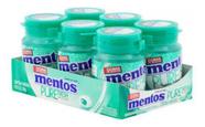 Kit Chiclete Mentos 6x56g Garrafinha Wintergreen