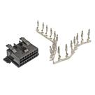 Kit Chicote Diagnostico Fiat Volkswagen 16 Vias Fêmea com Terminal - Rainha das Sete - ETE4787