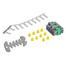 Kit Chicote Injeção Eletrônica 10 Vias Fêmea - RAINHA 7 - ETE4560