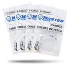 Kit Chicotes Pesca Praia Pronto Miçanga Rotor Engate Rápido