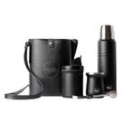 Kit Chimarrão Bolsa Mateira + Garrafa Térmica 1L Cuia Bomba Inox Pote Erva Preto - Mokha Kit Chimarrão Bolsa Mateira + Garrafa Térmica 1L Cuia Bomba Inox Pote Erva Preto - Mokha