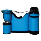 Kit Chimarrão Completo 5 Itens Azul Royal Kit Chimarrão Completo 5 Itens Azul Royal
