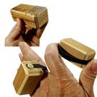 Kit Chimbal De Dedos + Ganzá Instrumentos Para Tocar Cajon