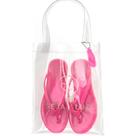 KIT chinelo+chaveiro+bolsa