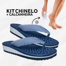 Kit Chinelo Para Esporão Massageador + Calcanheira Anti-impacto