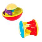 Kit Chocalho Infantil Pimpolho Bolinha Colorido