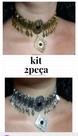 Kit chocker 2peça Deusa grega
